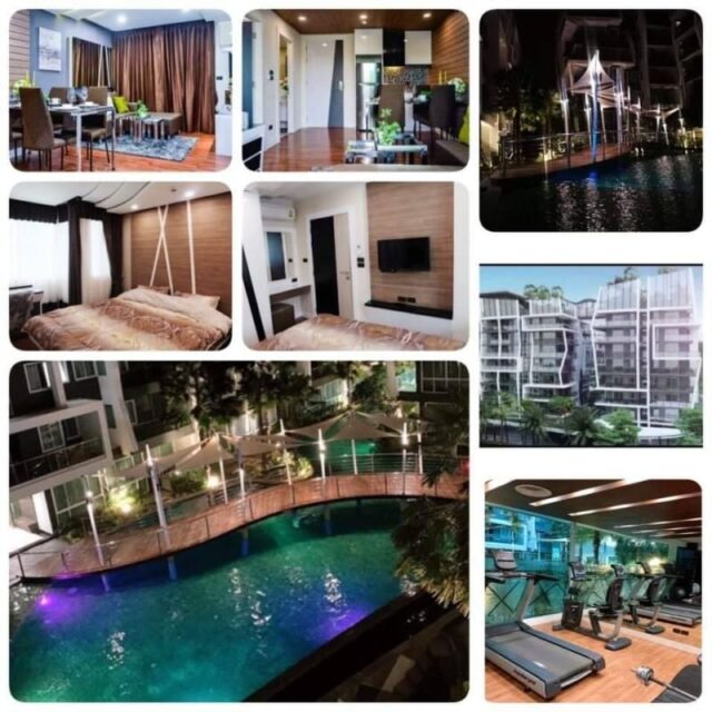 R043 NaJomtien Pattaya Feelture Condo 1 bed 1 bath 42 SQM Rental price 9000 baht