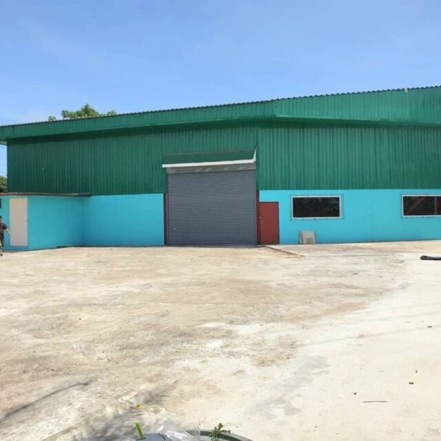M111 Bangsaray Near Sukhumvit Land with storage 1236 SQM Total Price 12.5 million baht