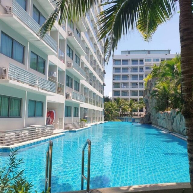 P035 Laguna Beach3 Maldives Jomtien Studio 24sqm Rent 6000 Baht