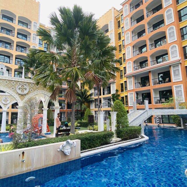 P032 Venetian Studio 25sqm Na Jomtien Pattaya Rent 7500 Baht