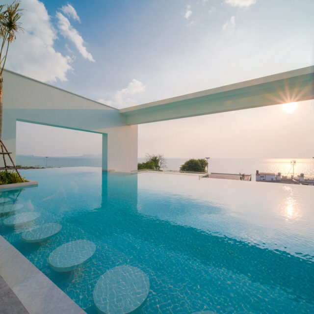 P050 Studio Sea View Jomtien Beach Aeras Condo Rent 15000 Baht