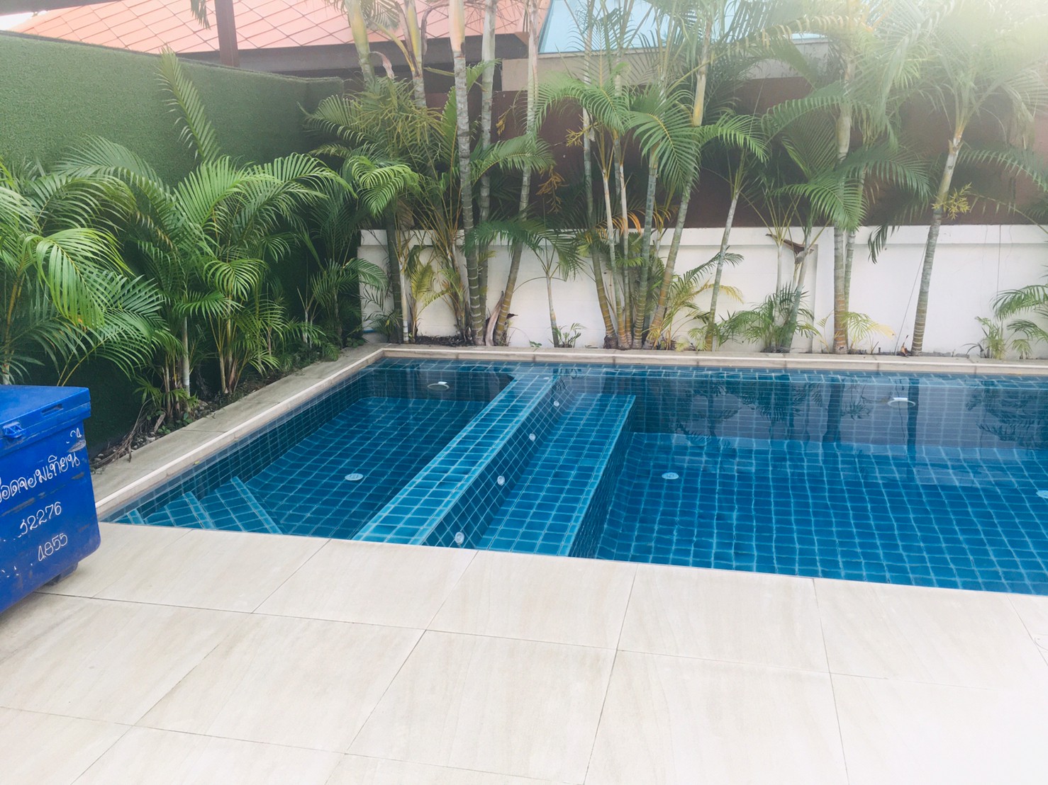 P061 House with Private pool Chaiyapruek 2 Jomtien 3Bed 3Bath Rent 65000 Baht per month
