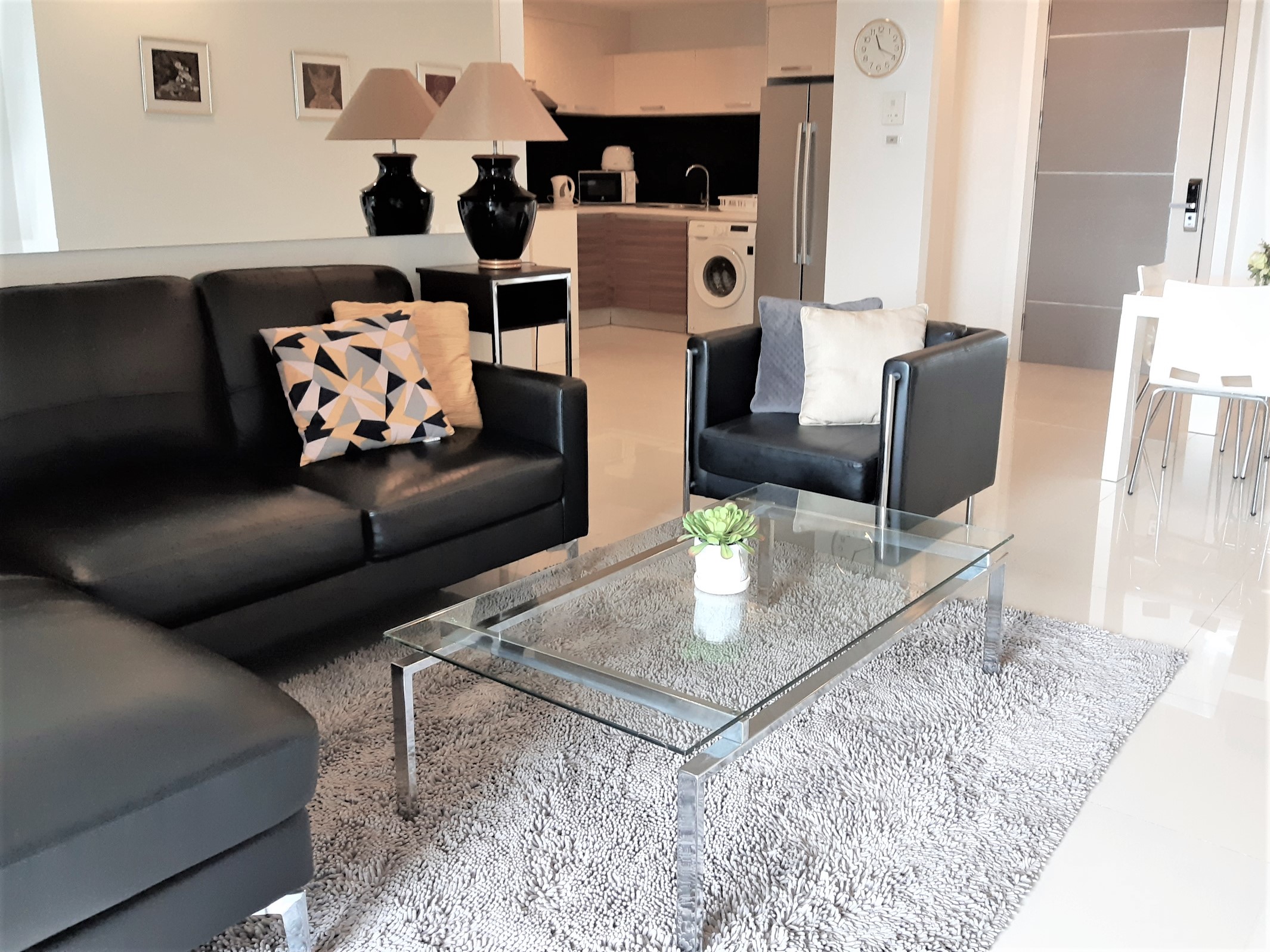 P078 APUS Condo 2Bed 2Bath size 93sqm Central Pattaya Rent 45000 THB per month